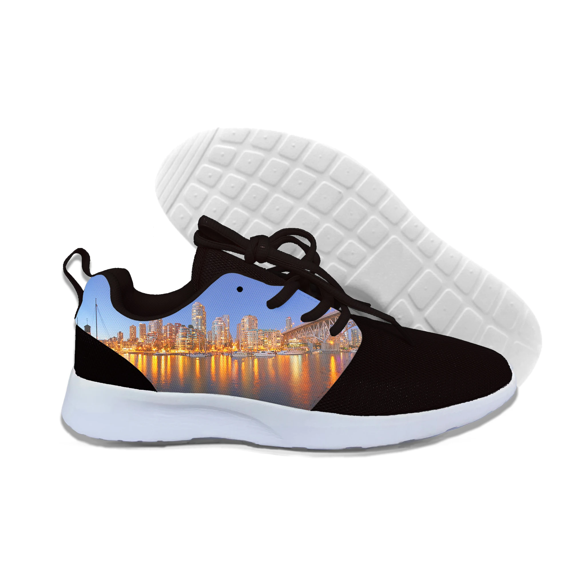 

2019 hot fashion Beautiful Vancouver 3D casual shoes for men/women high quality Harajuku 3D printing Vancouver Sneakers