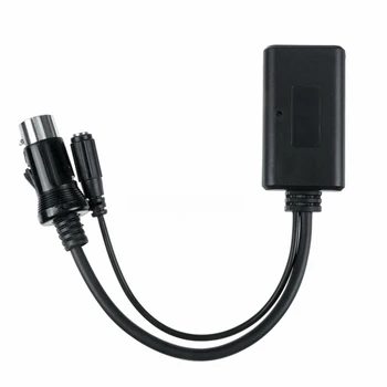 

5-12V 8Pin Aux Audio Bluetooth 5.0 HIFI Cable Adapter Microphone For Alpine KCM-123B M-BUS Car Accessories