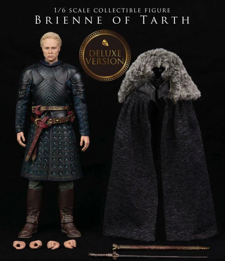 Полный Набор фигурок куклы hreeZero 3Z0056 1/6 престолов Brienne of Tarth Коллекционная Фигурка делюкс кукла игрушки для коллекции - Цвет: Deluxe