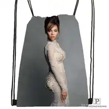 Пользовательские beyonce походная сумка на шнурке для мужчин и женщин милый рюкзак дети ранец(черная спина) 31x40 см#20180611-03-142