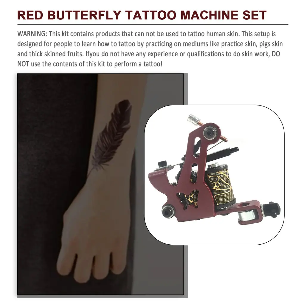 Профессиональный набор для татуировок Inkstar 2, Набор для изготовления пистолета, 20 чернильных пистолетов, набор для поставки игл, наконечники, аксессуары для Татто