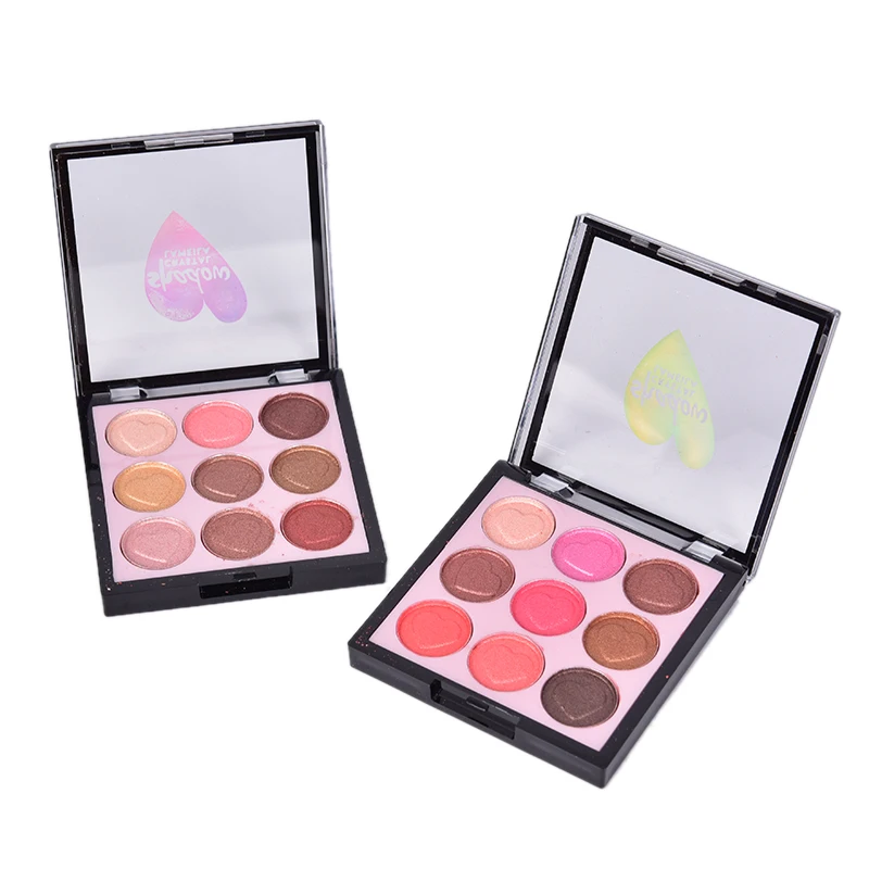 Fashion 9 Colors Shiny Eye Shadow Classic Long-lasting Eyeshadow Palettes Cosmetic Waterproof Matte Makeup Eyeshadow