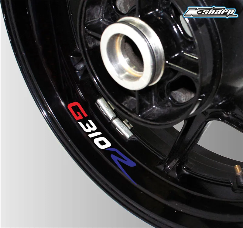 

New motorcycle for BMW G310R front and rear rim applique custom decorative film reflective accessories for g310r sticker