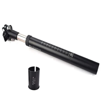 

FMFXTR Bike Seatpost Dropper Aluminium MTB Bike Shock Absorption Damping Seat Post 27.2 x 350mm with Seatpost Adapter