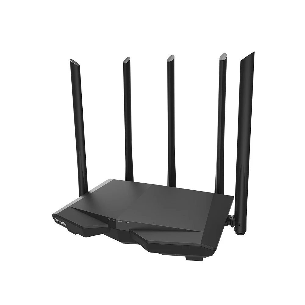 Tenda AC11/AC6/AC7/AC10 Wireless Wifi Router Gigabit Dual-Band AC1200 Repeater with 5*6dBi High Gain Antennas Wider Coverage