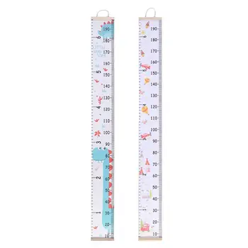 

Baby Cartoon Height Measure Ruler Reasonable Storage and Convenient Access Child Kids Bedroom Home Wall Hang Growth Chart