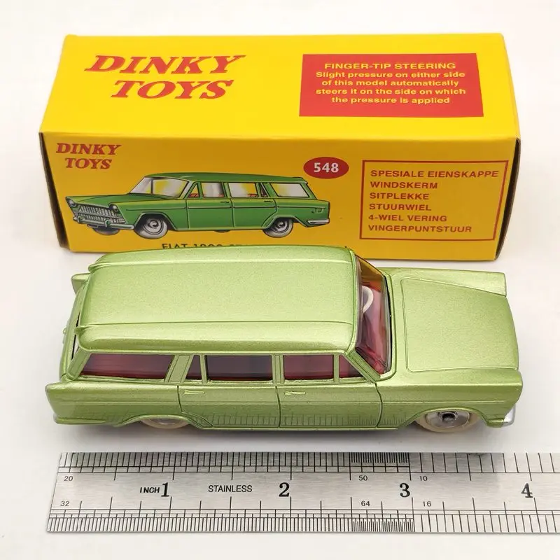 DeAgostini 1/43 Dinky Toys 548 Fiat 1800 Station Wagon Diecast Models Car 