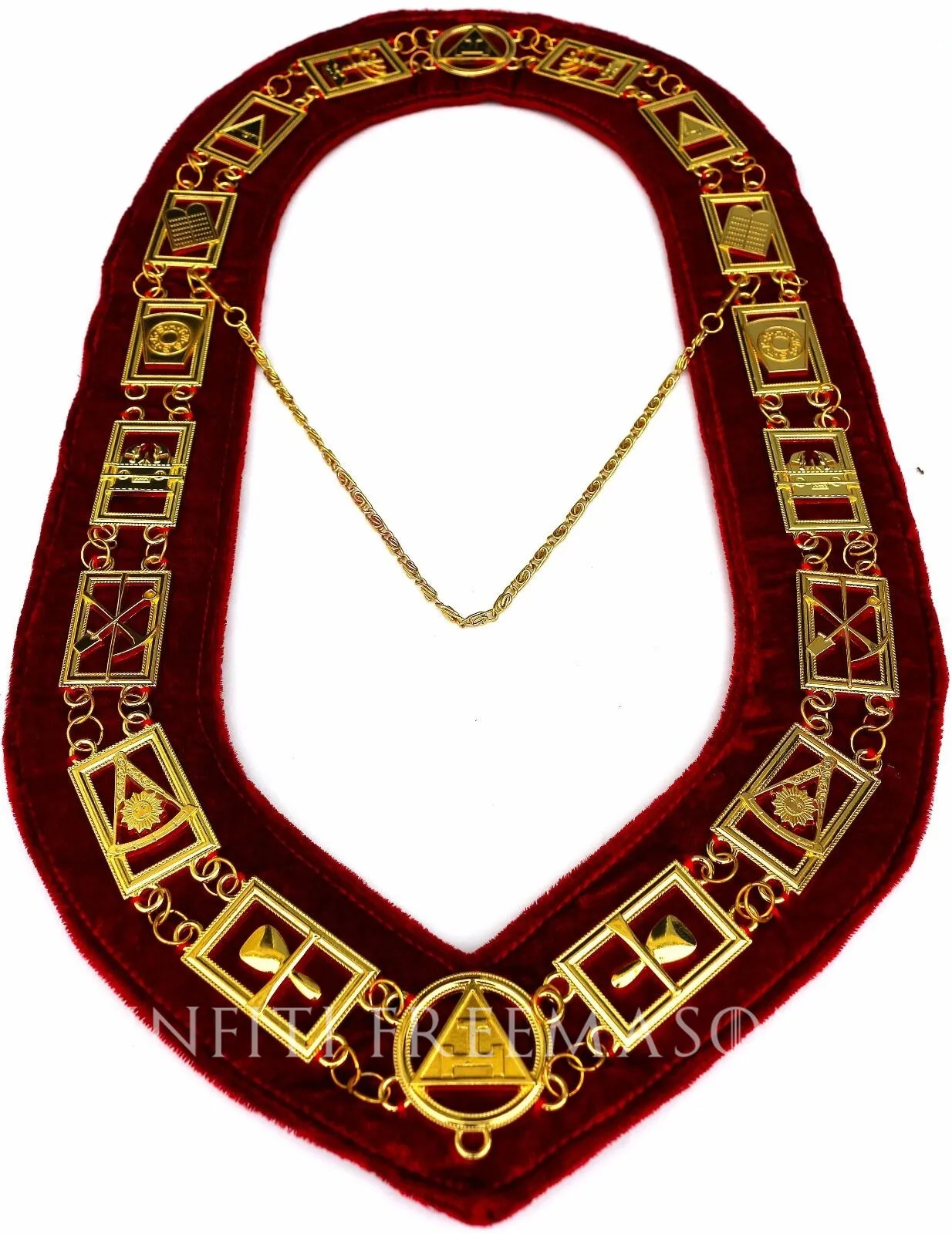 Ошейник Masonic master цепь со знаком масонов ошейник Regalia рыцари Templar Металлический