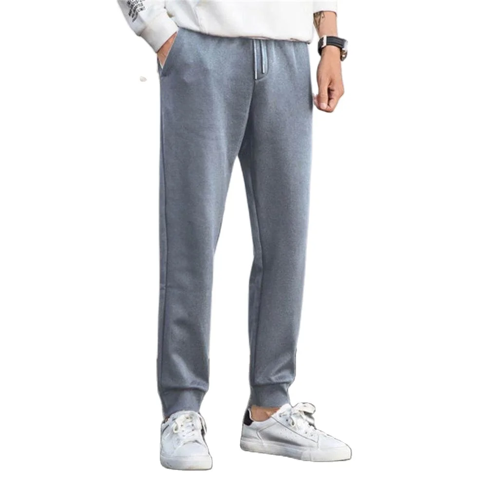 SEMIR Fleece-Line Men Printed pants Men Pull-on Joggers Sport Pants Slant Pocket Drawstring Waistband Ribbing Waist Hem SEMIR Fleece-Line Men Printed pants Men Pull-on Joggers Sport Pants Slant Pocket Drawstring Waistband Ribbing Waist Hem