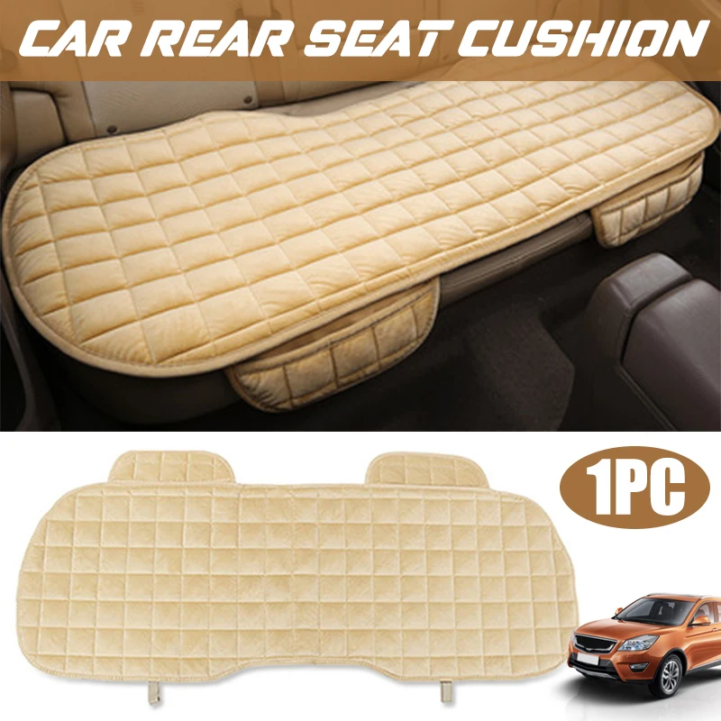 

Car seat cushion winter short plush car seat cushion without backrest