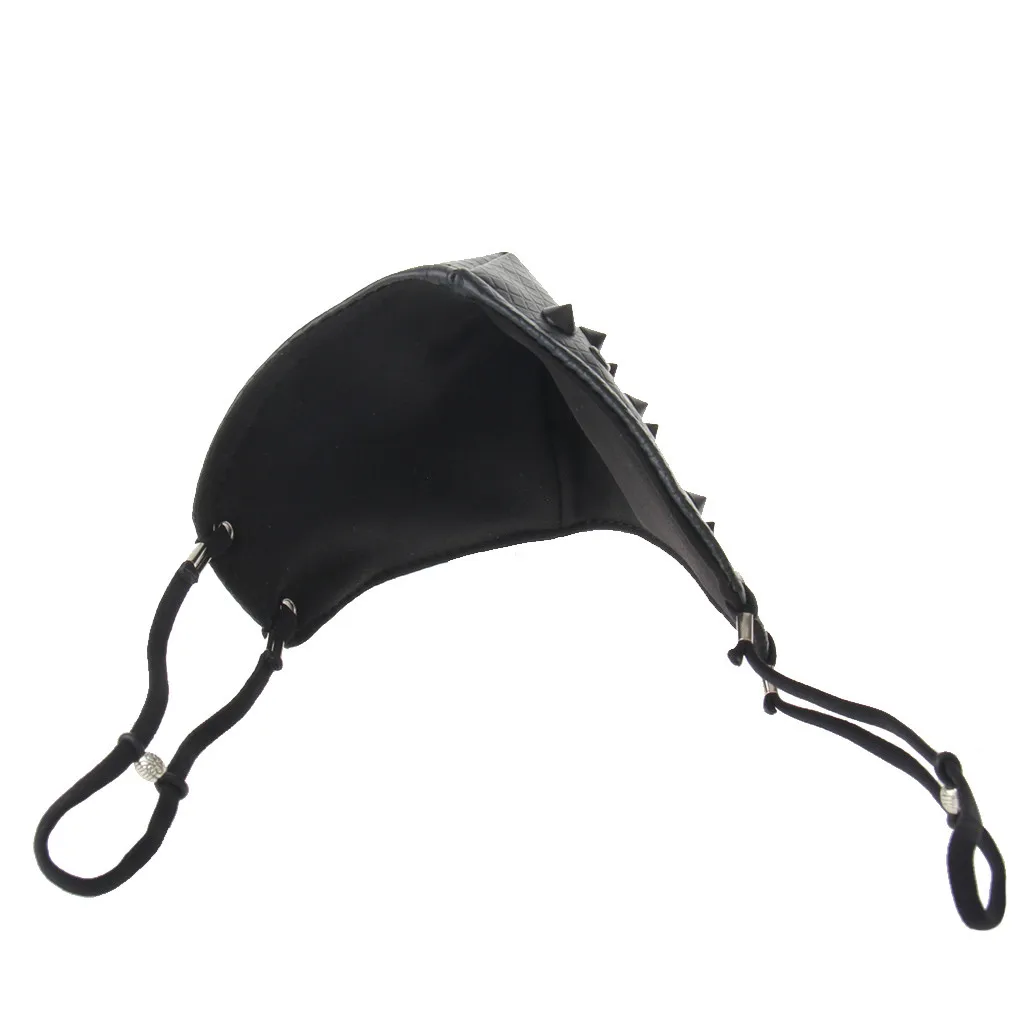 ISHOWTIENDA мотоциклетная панк маска для женщин и мужчин костюм для хеллоуина бутафорская маска черная Косплей стиль металлическая крутая маска Gh6