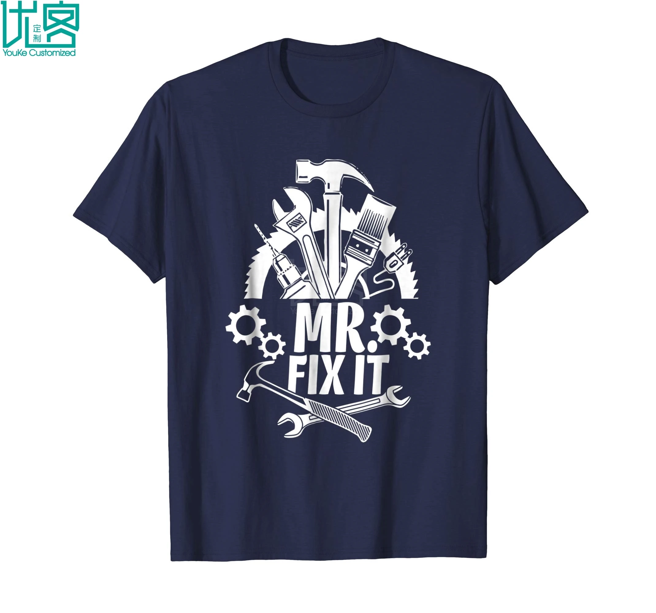 Футболка Mr Fix It забавный подарок на день отцов крутой отличный папа Уникальные