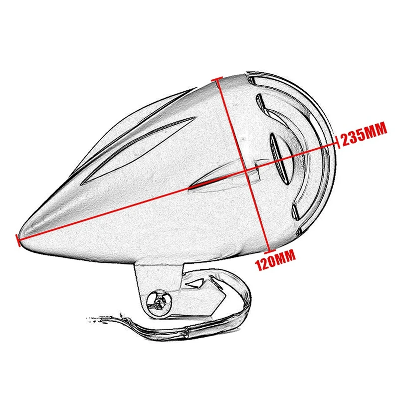 Металлический забор фары 5 дюймовый решетка ретро модифицированный для
