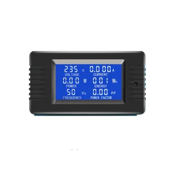 

PZEM-018 Single Phase 6in1 AC Digital Current Meter Voltage Amp Power Energy Frequency Power Factor Meter 220V 5A Free Shipping