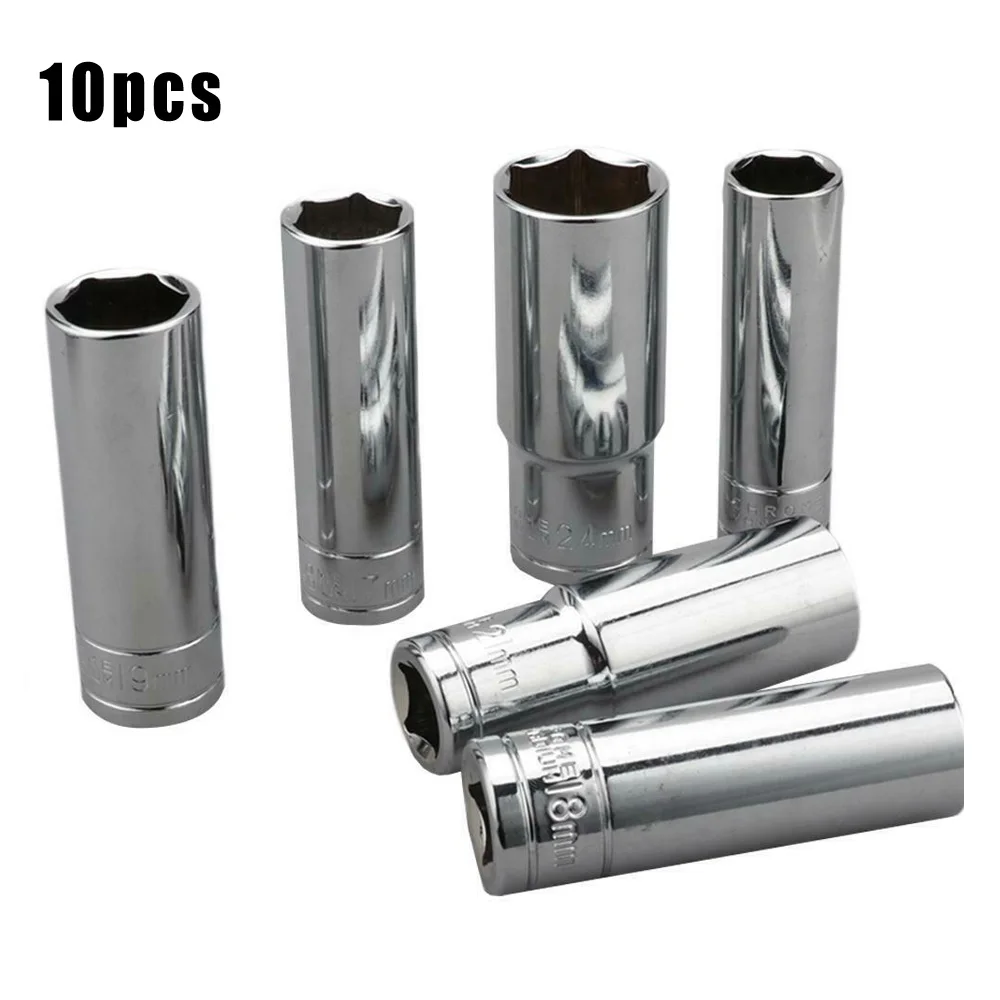 

Hot Popular 10*Sockets Long Socket Head Tempered Quality Assurance Mirror Polished Anti-Corrosion And Rust Resistant