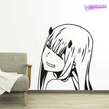 

DARLING in the FRANXX Wall Decal 002 Vinyl Wall Stickers Decal Decor Home Decoration Anime Car Sticker
