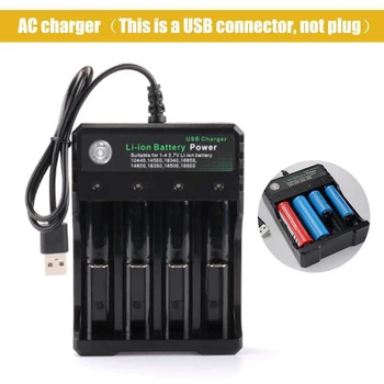 

Universal 4 Slot Intelligent Vape Battery Charger For Rechargeable Batteries 18650 14500 18350 Li-ion