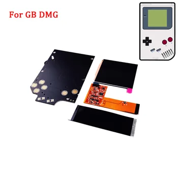 

Replacement IPS LCD Full Screen Kits for GameBoy Micro High Light Brightness Screen 36 Background Colors for GB DMG With Glass