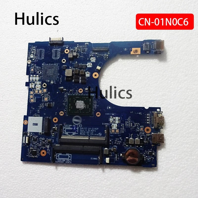 Оригинальная материнская плата Hulics для Dell 5555 5755 с фотооборудованием модель 01N0C6