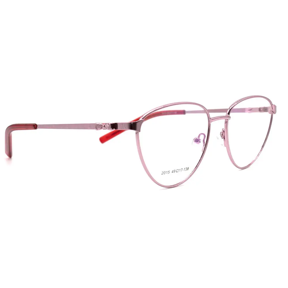 LuckTime Casual Fashion Glasses Frame Metal Retro Woman Myopia Eye Glasses Frame Lucky Time Prescription Glasses Frame