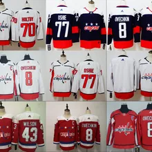 Все прошитой Для мужчин Washington TJ Oshie Александра Овечкина Tom Holtby Nicklas Backstrom Braden Евгений Кузнецова Майки