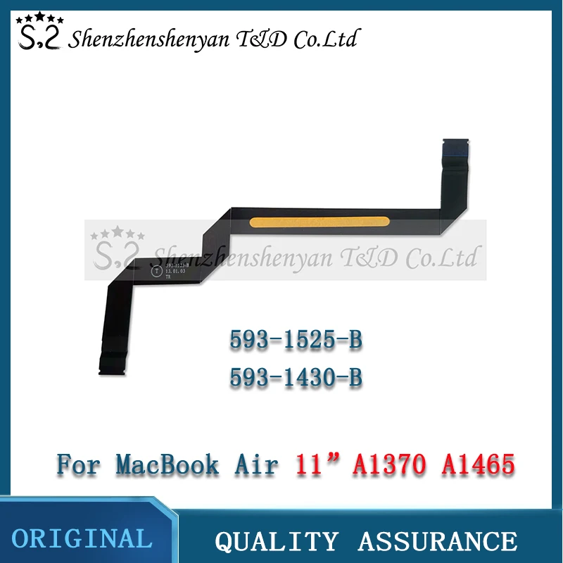 Nuovo A1370 A1465 Cavo Flex Touchpad Trackpad 593-1525-B / 593-1340-B Per Macbook Air 11 "Emc 2558 Md223 2011 2012 Anno