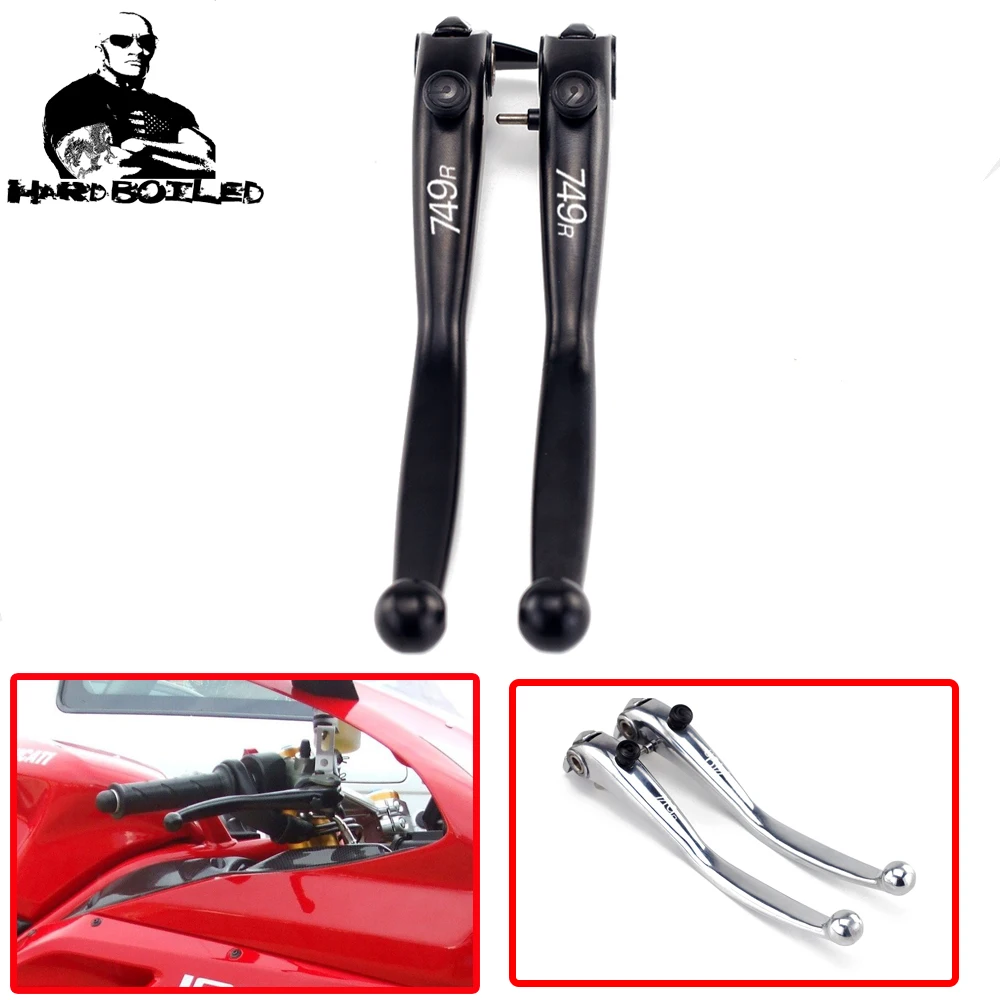 

Motorcycle Accessories For DUCATI 749R 749 R 2003 2004 2005 2006 CNC Original Brakes Clutch Levers Handle