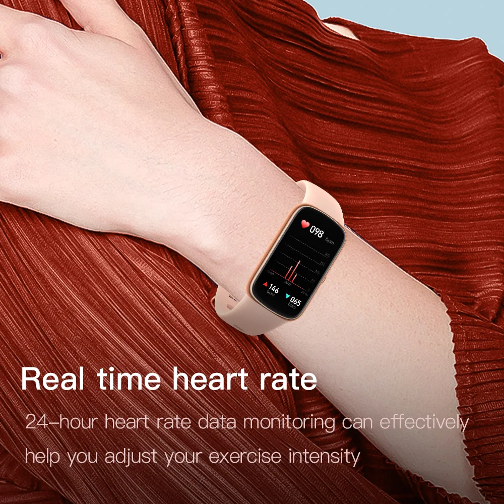 Smart Watch 1.47 inch full screen IP67 waterproof 24-hour heart rate music control sleep monitoring Men Women Smart Watch Band