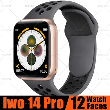 

MODOSON Smart Watch iwo 14 Pro Series 5 ECG Heart Rate Blood Pressure Fitness Tracker Smartwatch T500 For Apple iphone Android