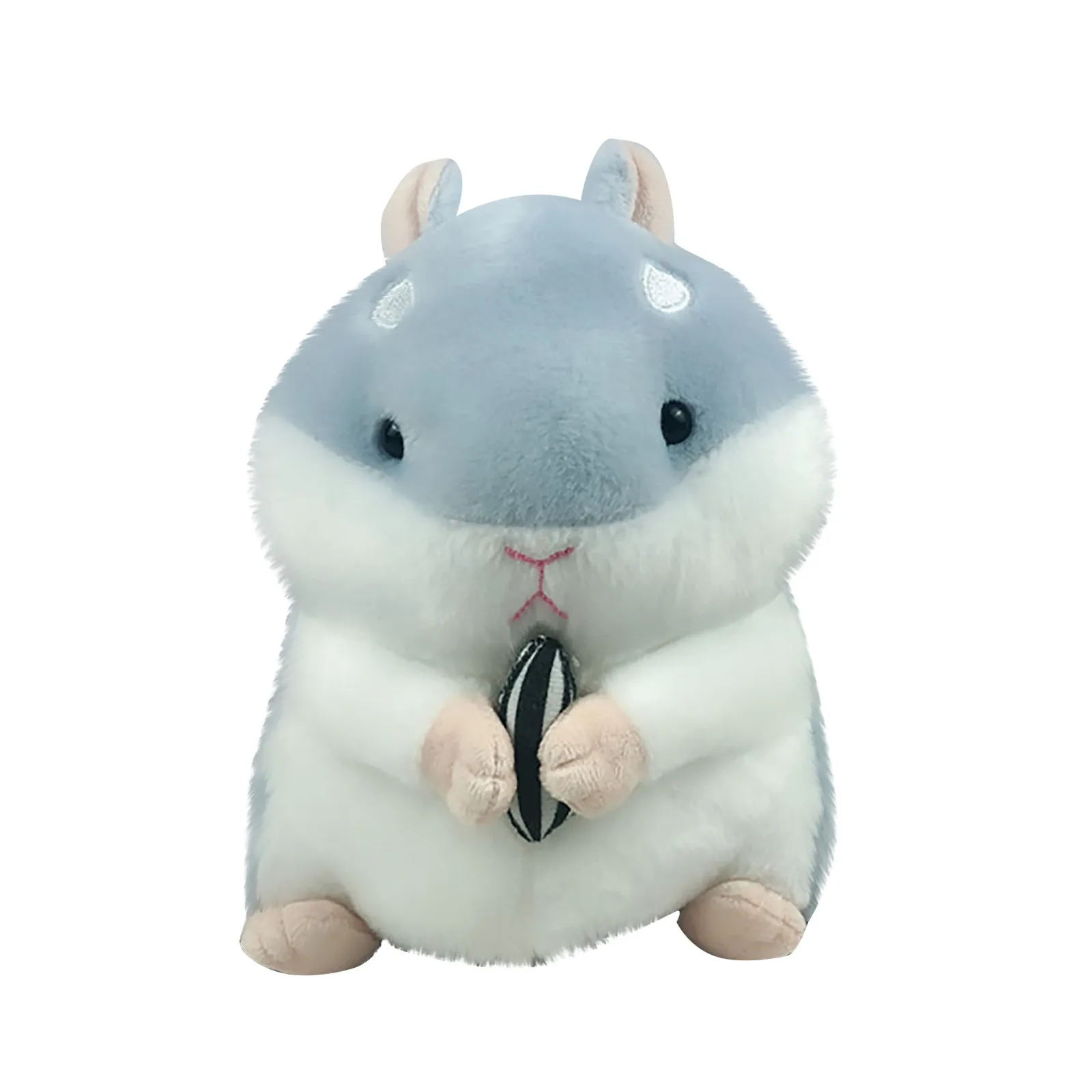 23CM Adorable Fluffy Hamster Soft Plush Toy Doll Cute Stuffed Kids Toy Gifts 