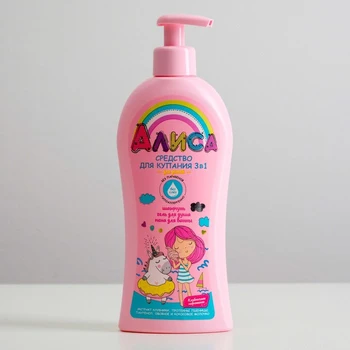 

Means for bathing children "Alisa" 3 in 1, 350 ml 4702848