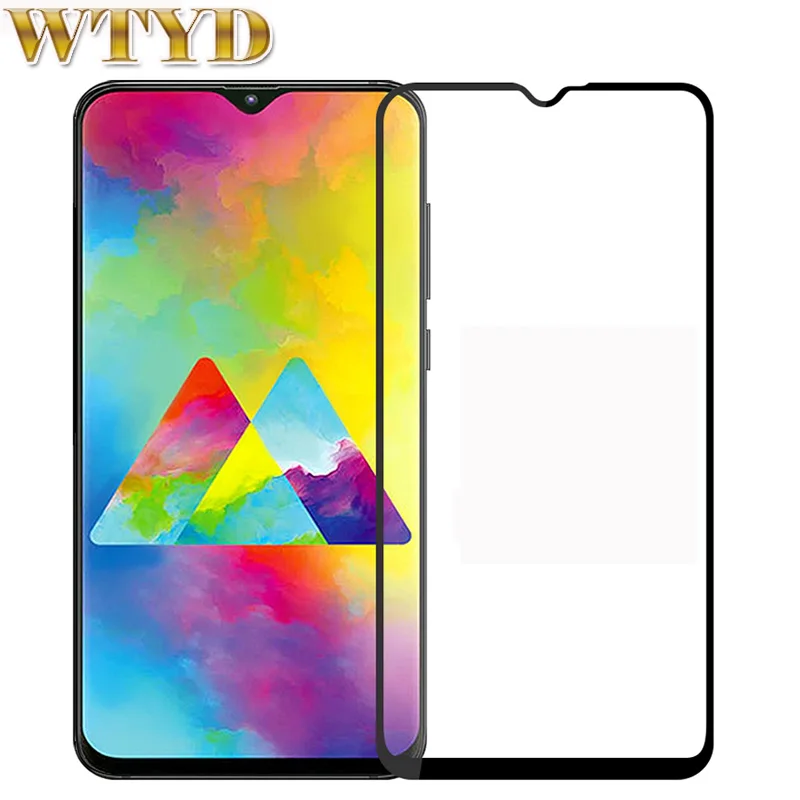 MOFI для Galaxy M10/M20/M30 защита экрана смартфона 9H 2.5D полноэкранная пленка из закаленного стекла для мобильного телефона Galaxy