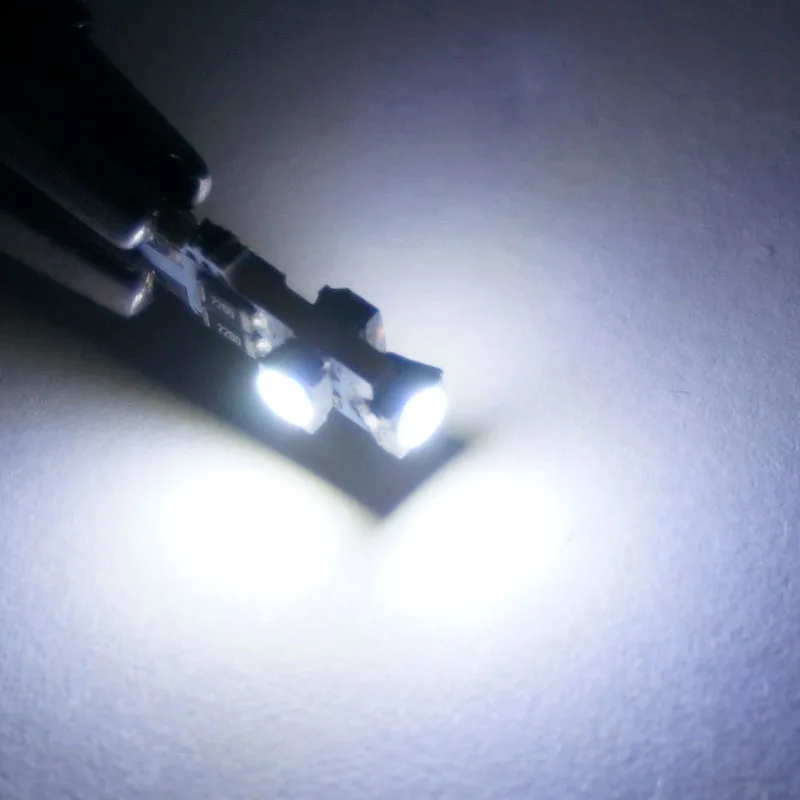 KTSCAR 1000pcs Car Auto LED T5 3 led smd 3528 Wedge LED Light Bulb Lamp 3SMD Instrument Lights Dashboard warning Indicator 12v