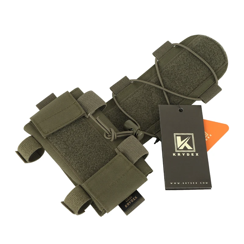 RG KRYDEX тактический Аккумулятор MK1 чехол для Боевого Шлема аксессуар система хранения противовес GPNVG-18 батарейный блок - Цвет: RG