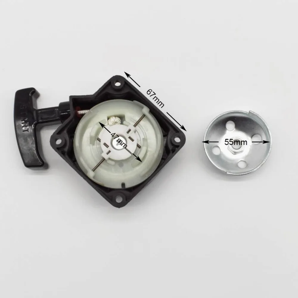 Description Picture 2 of itemEasy starter with Pulley fit For Brush Cutter CG430 CG330 CG520  TL43 TL52 Lawn Mover 1E40F-5 1E36F-2 1E44F-5 Grass trimmer