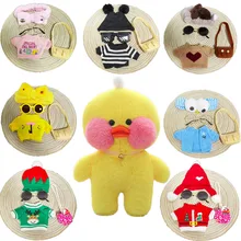 Lalafanfan – vêtements pour canard, 30cm, en peluche, Animal, accessoires avec sac bandeau, chapeau, jouets pour enfants, pour filles, nouvelle collection