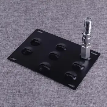 

Black Metal Front Bumper Tow Hook License Plate Mounting Holder Bracket Fit for Mazda 3 6 CX5PY 2016 2017 2018 2019 Accessories