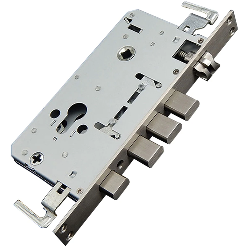 Security Door 304 Stainless Steel Lock Body Security Door Lock Body Single / Double Live Anti-Plug Card Lock Body