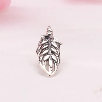 

Original 925 Sterling Silver Charm New Fashion Hollow Leaf Pendant Fit Pandora Women Bracelet & Necklace Diy Jewelry