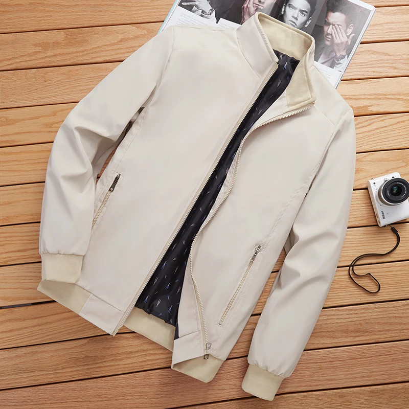 2021 Spring New Men's Bomber Zipper Jacket Male Casual Streetwear Hip Hop Slim Fit Pilot Coat Men Clothing Plus Size 4XL 5XL 6XL mens designer jackets