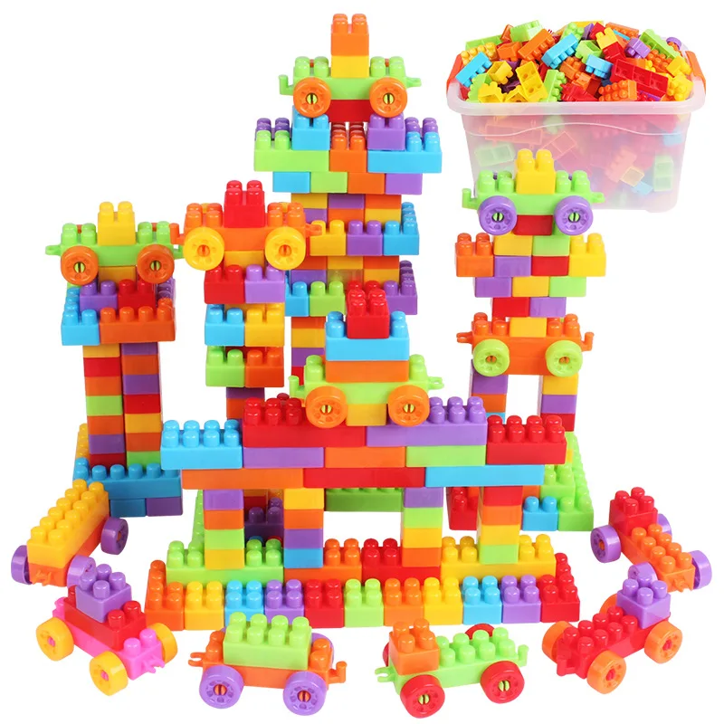 

Little Emperor Plastic Kids' Toy Large Particles Building Blocks Educational Toy Non-toxic Environmentally Friendly Inserted Bui