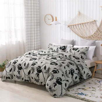 

Quilt Cover Pillow case Home Textile Queen King comforter bedding set nordic bed cover printing duvet cover bed set Bedclothes