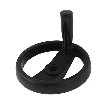 

Grinder Foldable Revolving Handle 160mm Dia Hand Wheel Black