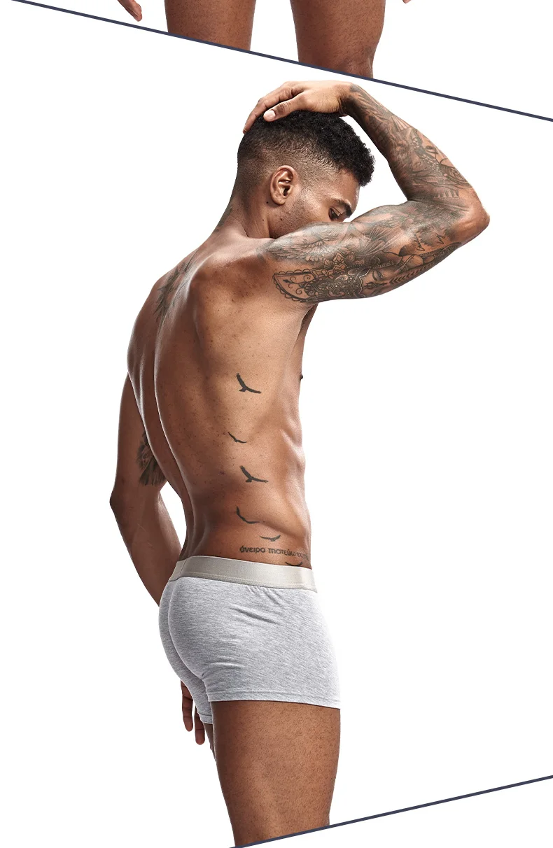 JOCKMAIL, сексуальное мужское нижнее белье, боксеры, 3D, в форме гамака, мешочек для пениса, для большого пениса, сетчатые панели, мужские боксеры, шорты, нижнее белье для геев