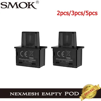 

2pcs-5pcs SMOK NexMesh pod Empty Cartridge 2ML Support nexmesh A1 SS316 0.4ohm coi For E Cigarettes SMOK OFRF nexMESH Vape Kit