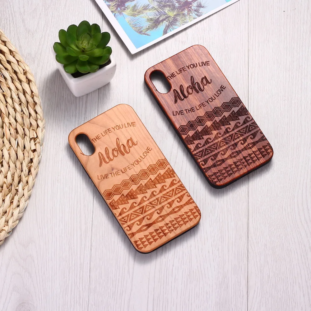 Чехол для iPhone 12 6 6S 6Plus 7 7Plus 8 8Plus X XR XS Max 11 Pro с выгравированными надписями Aloha Beach Summer |
