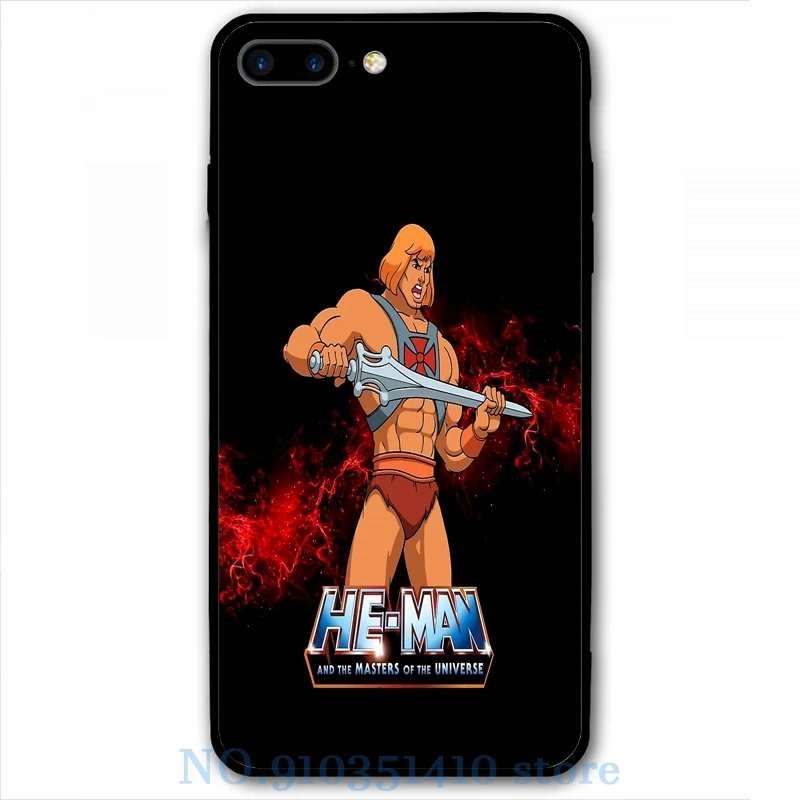 Чехол для телефона He Man - Masters of the Universe iPhone 12 Pro 11 X XR XS Max 8 7 6 6s Plus 5s мягкая стеклянная