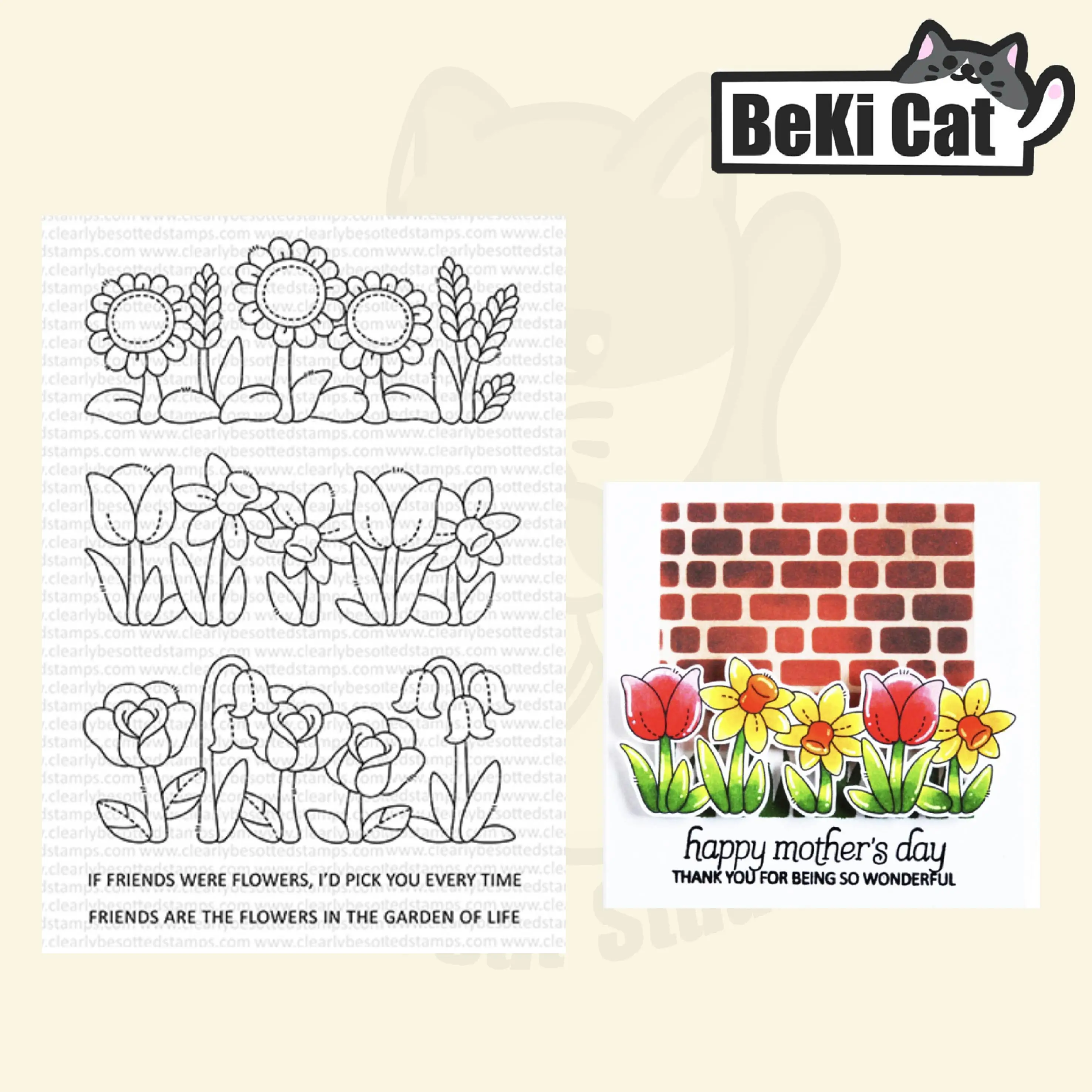 flowers Clear Stamps for DIY Scrapbooking/Card Making Fun Decoration Supplies | Дом и сад