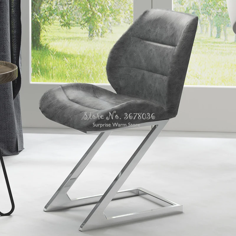  20% Creative Computer Chair Household Modern Simple PU Gaming Chair Fashion Desk Chair Dining Chair