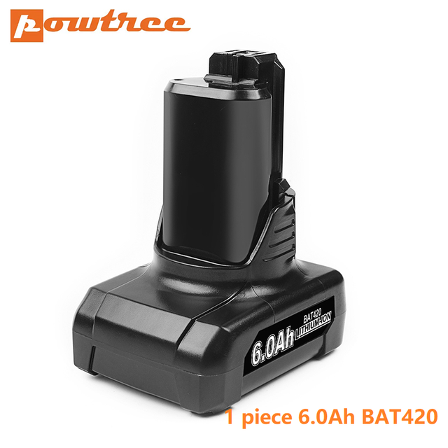 3000/6000mAh 10.8V/12V BAT420 Replacement Battery for Bosch BAT411 BAT412A BAT413A 2607336013 2607336014 Li-ion Battery